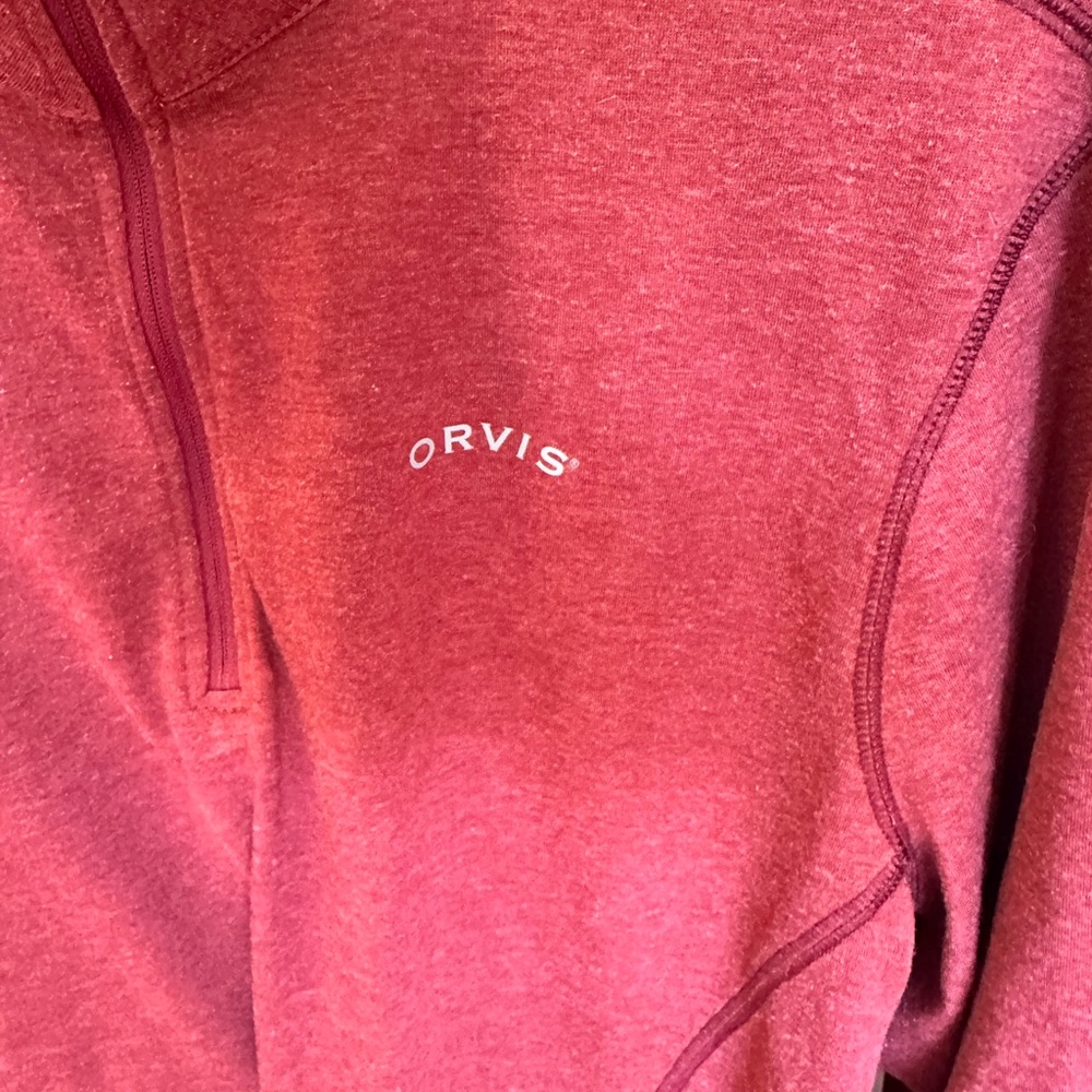 Orvis Red Zip-Up Jacket - image 6